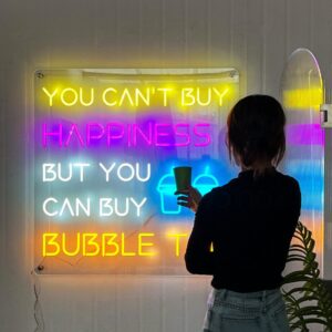 customized neon sign