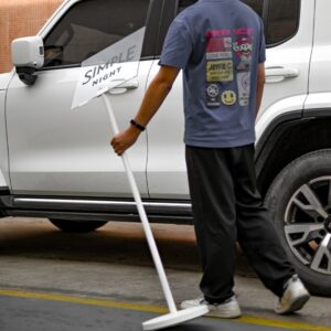 creative landing sign