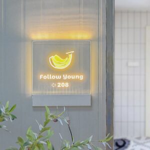 creative lamp sign