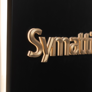 stainless steel backlit lettering sign