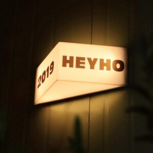 creative triangle light box