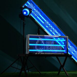creative hanging lightbox