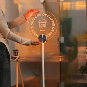 creative landing sign