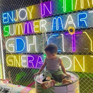 customized neon sign