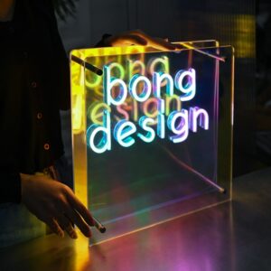 led infinity mirror sign