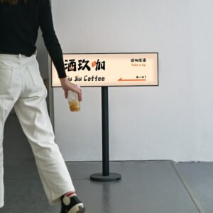 creative landing sign
