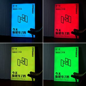 creative rgb light box