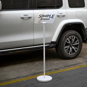 creative landing sign