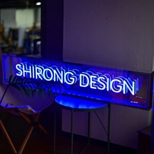 led infinity mirror sign