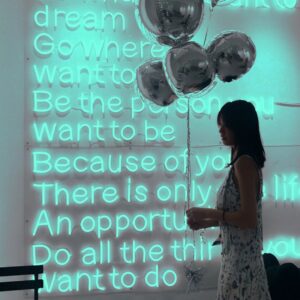 customized neon sign