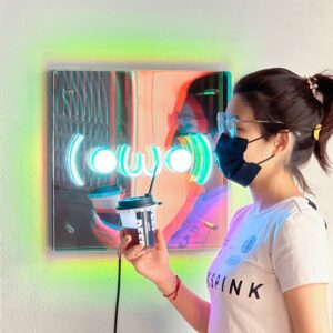 led infinity mirror sign