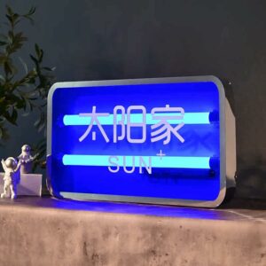 creative hanging lightbox