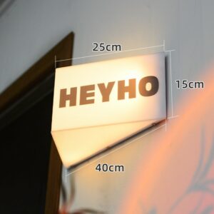 creative triangle light box
