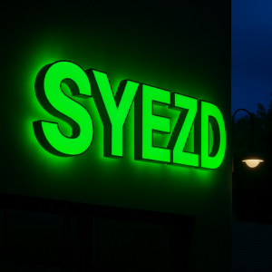 led channel letters
